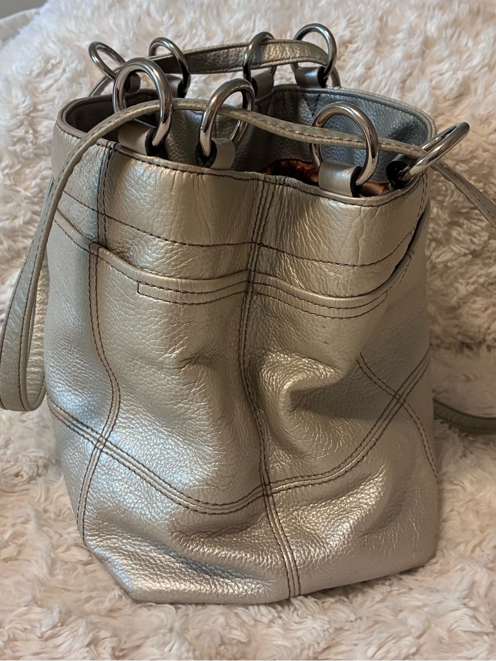 Tignanello Shoulder Bag in Silver